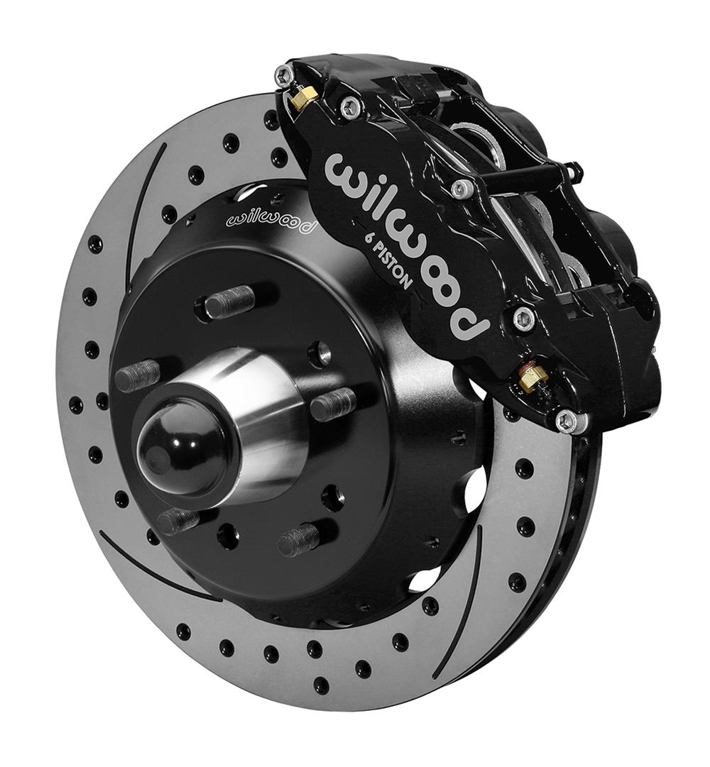 Wilwood Disc Brakes 140-10775-D Wilwood Forged Narrow Superlite 6R Big Brake Front Brake Kits - Zander Auto Parts