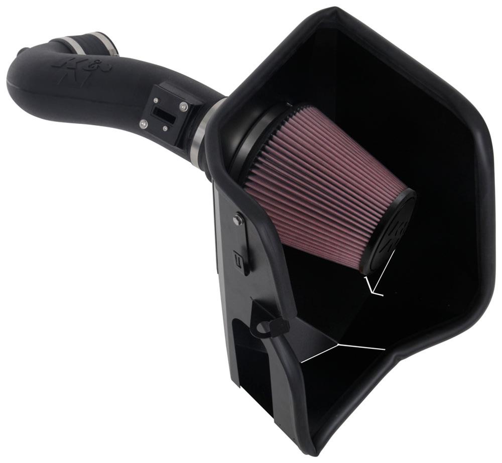 K&N 63-3110 K&N 63 Series Aircharger High Performance Cold Air Intake Kits - Zander Auto Parts