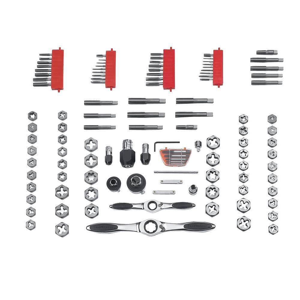 Gearwrench 82812 GearWrench Ratcheting Tap and Die Sets - Zander Auto Parts