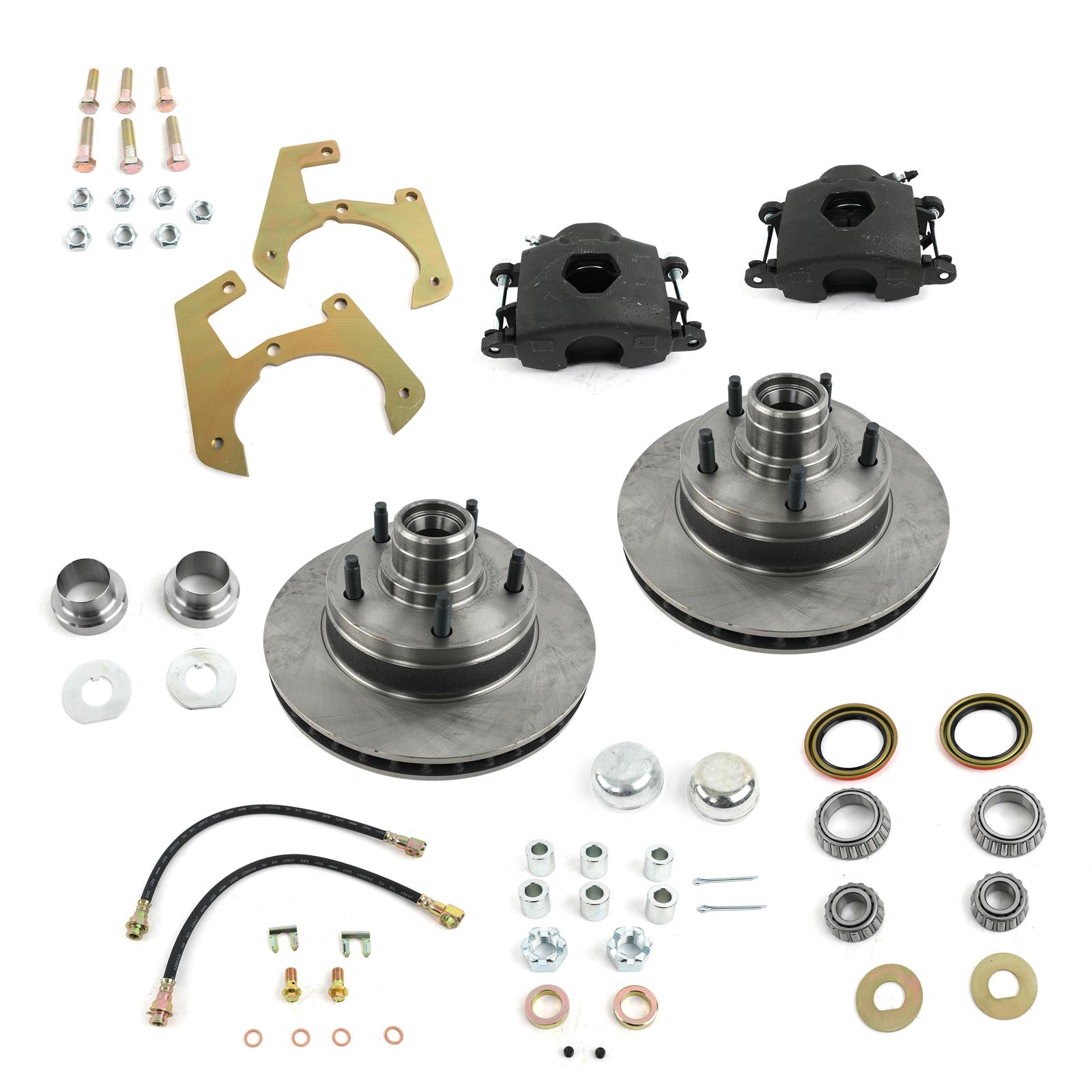 Classic Performance 4856WBK-5.5 Classic Performance Front Disc Brake Kits - Zander Auto Parts
