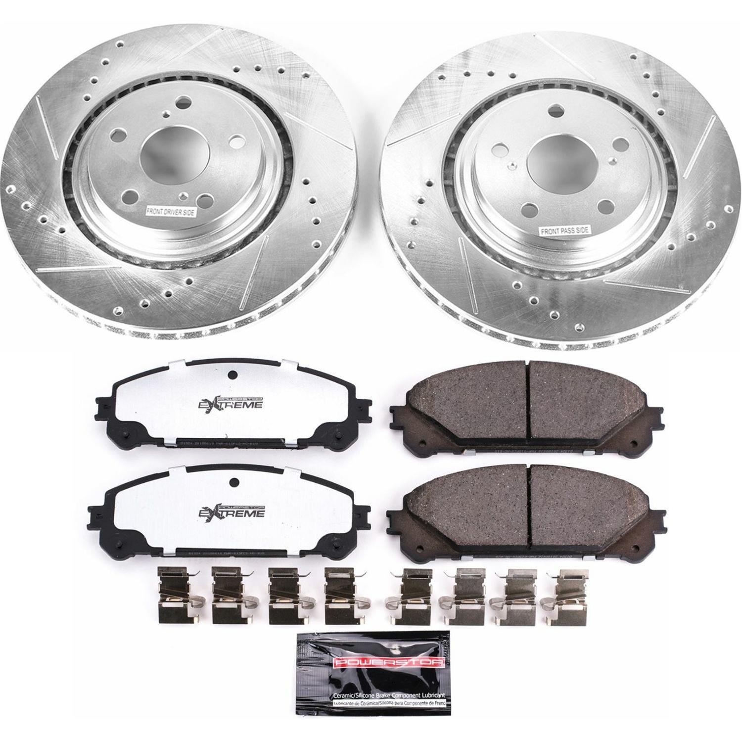 PowerStop K5828-36 PowerStop Z36 Truck and Tow Brake Upgrade Kits - Zander Auto Parts