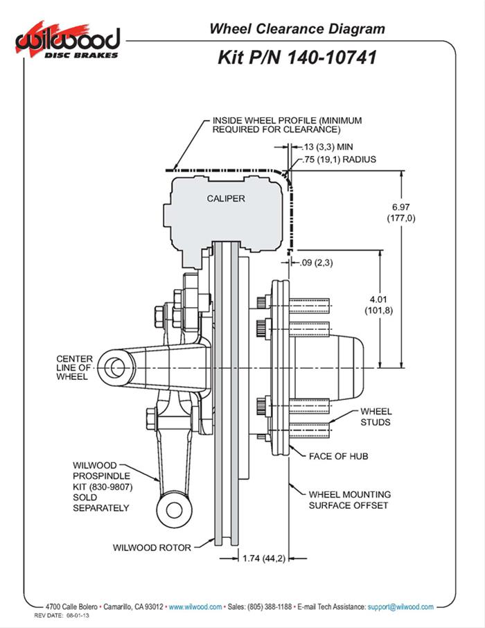 Wilwood Disc Brakes 140-10741-D Wilwood Forged DynaPro 6 Big Brake Front Brake Kits - Zander Auto Parts