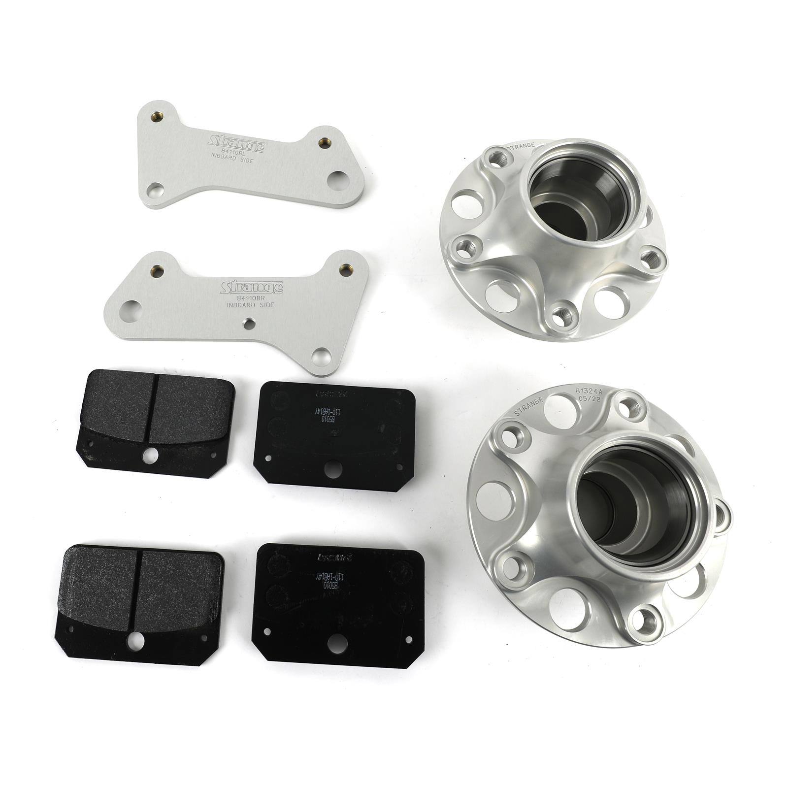 Strange Engineering B4110WC Strange Pro Race Steel Front Brake Kits - Zander Auto Parts