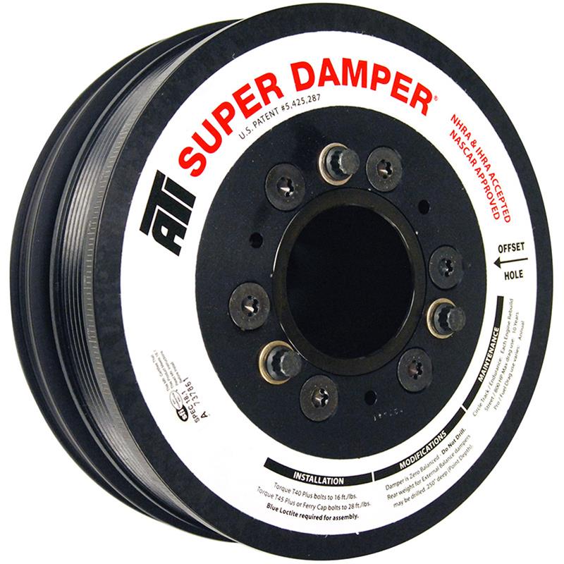 ATI Performance Products ATI918628 ATI Super Damper Serpentine Series Harmonic Balancers - Zander Auto Parts