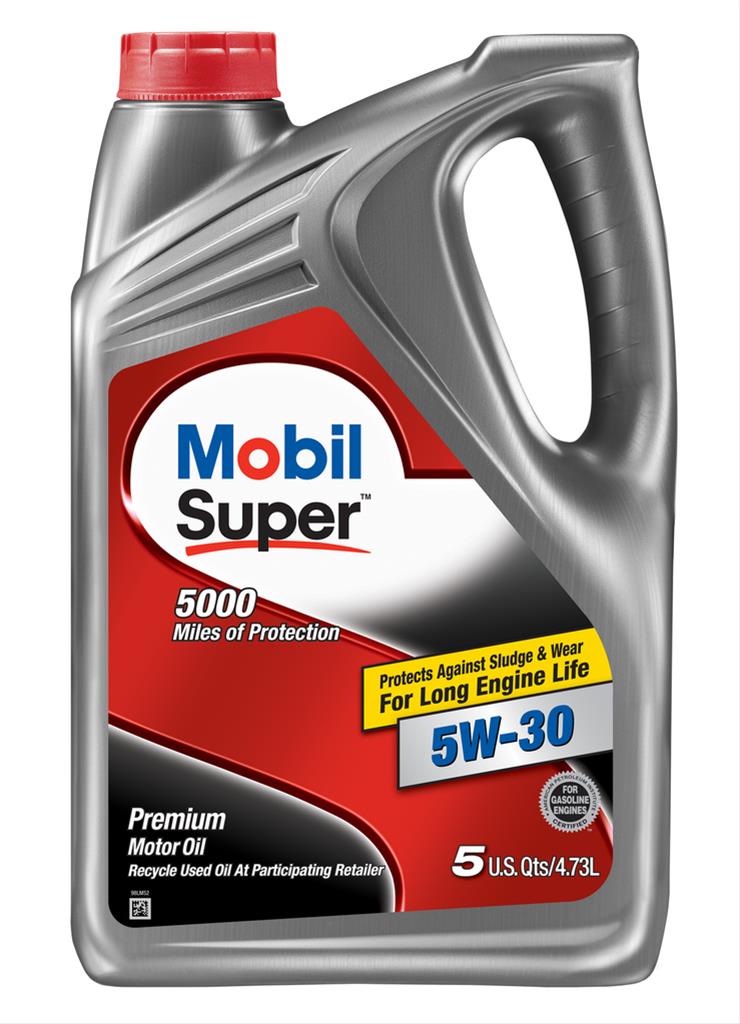 Mobil 124407 Mobil Super Synthetic Blend Motor Oil - Zander Auto Parts