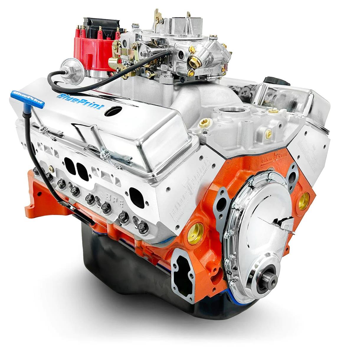 BluePrint Engines BP4002CTC1 BluePrint Engines GM 400 C.I.D. 500 HP Dressed Long Block Crate Engines - Zander Auto Parts