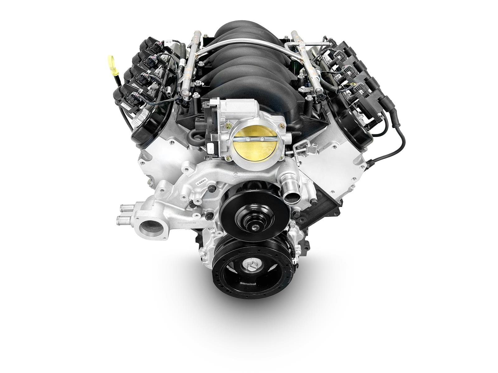 BluePrint Engines PSLS3763CTF BluePrint Engines Pro Series Chevy LS 376 C.I.D. 530 HP EFI Base Dressed Long Block Crate Engines - Zander Auto Parts