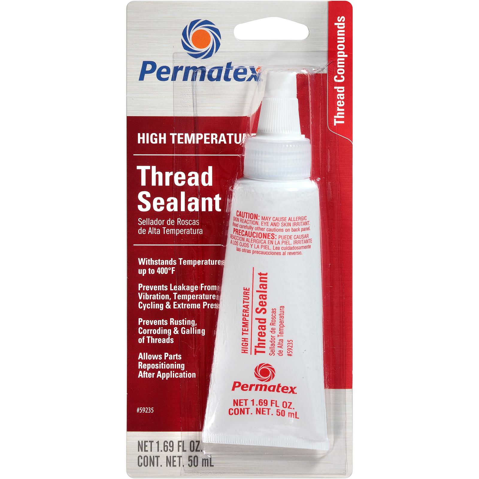 Permatex 59235 Permatex High-Temperature Thread Sealant - Zander Auto Parts