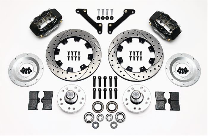 Wilwood Disc Brakes 140-9053-D Wilwood Forged Dynalite Big Brake Front Brake Kits - Zander Auto Parts
