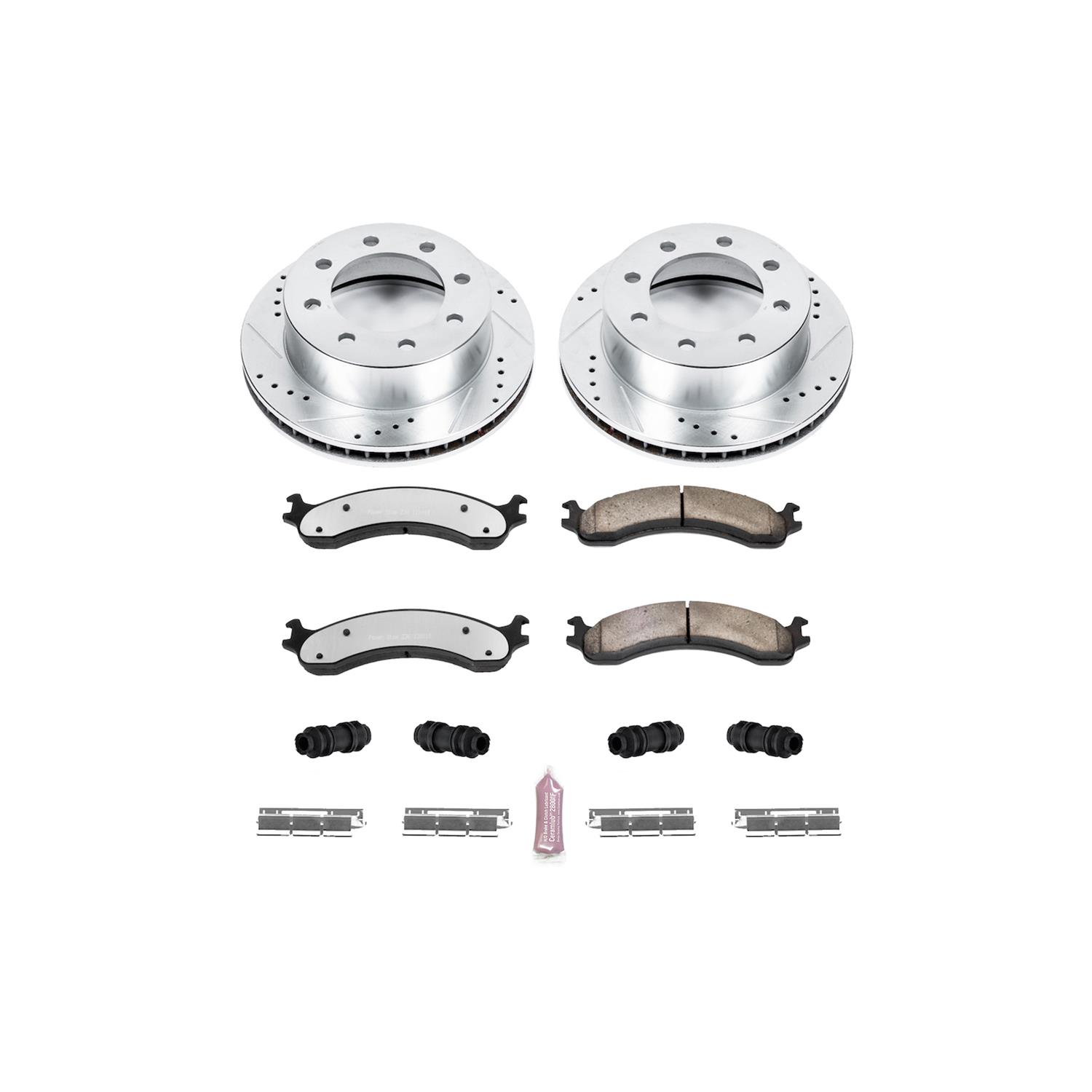 PowerStop K2156-36 PowerStop Z36 Truck and Tow Brake Upgrade Kits - Zander Auto Parts