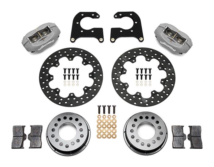 Wilwood Disc Brakes 140-2119-BD Wilwood Forged Dynalite Rear Drag Brake Kits - Zander Auto Parts