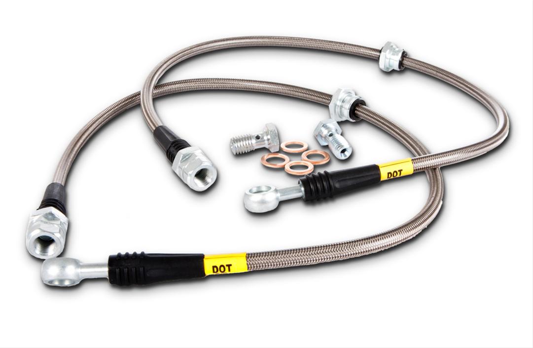 StopTech 950.44507 StopTech Stainless Steel Braided Brake Lines - Zander Auto Parts