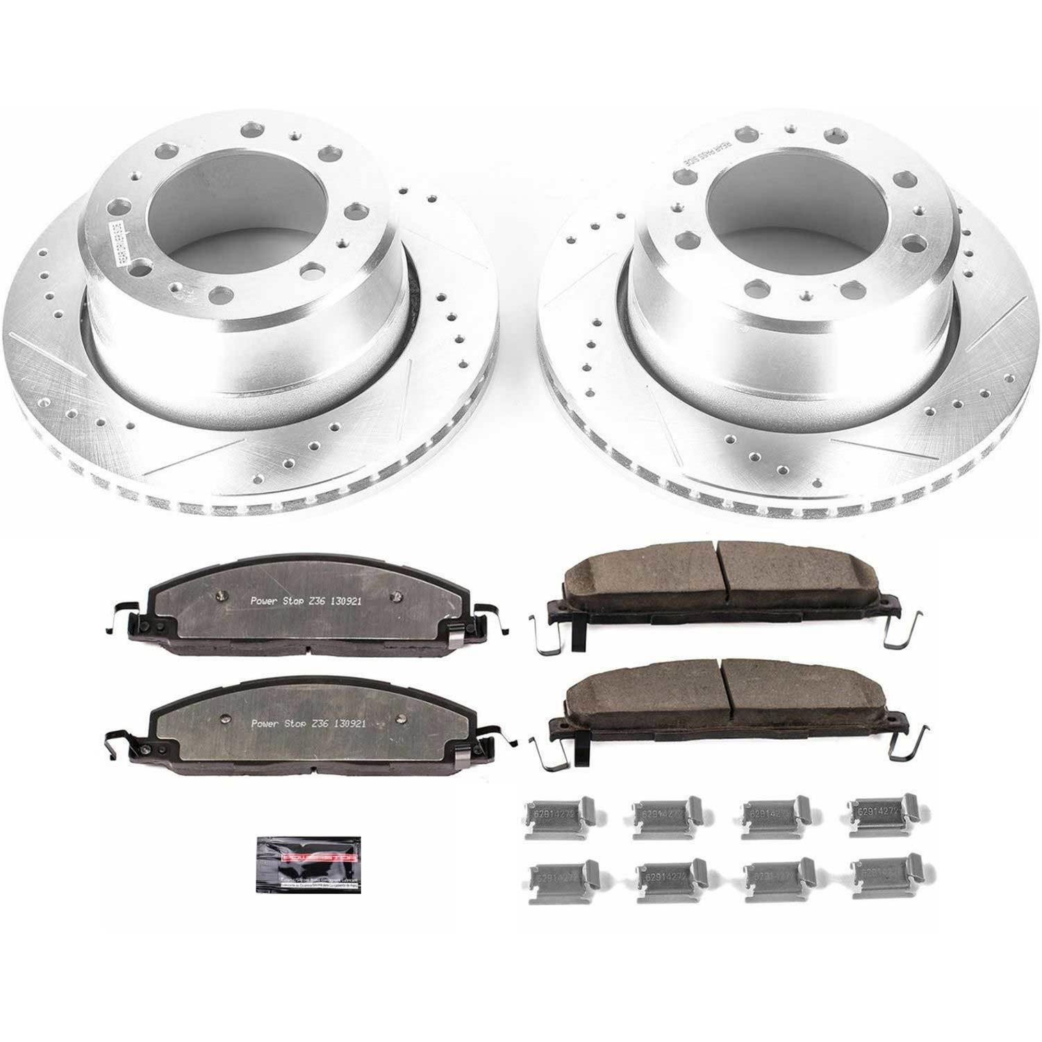 PowerStop K7131-36 PowerStop Z36 Truck and Tow Brake Upgrade Kits - Zander Auto Parts