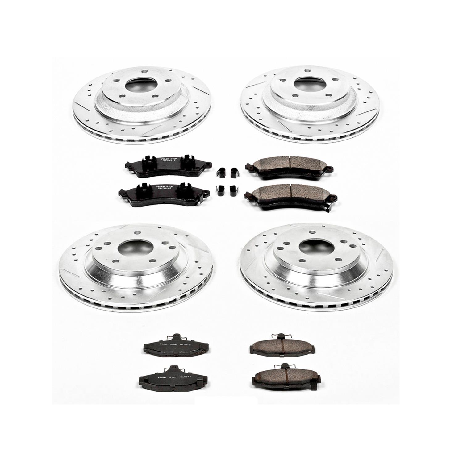 PowerStop K1518 PowerStop Z23 Evolution Sport Brake Upgrade Kits - Zander Auto Parts