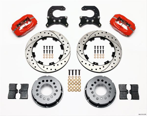Wilwood Disc Brakes 140-2112-DR Wilwood Forged Dynalite Pro Series Rear Disc Brake Kits - Zander Auto Parts