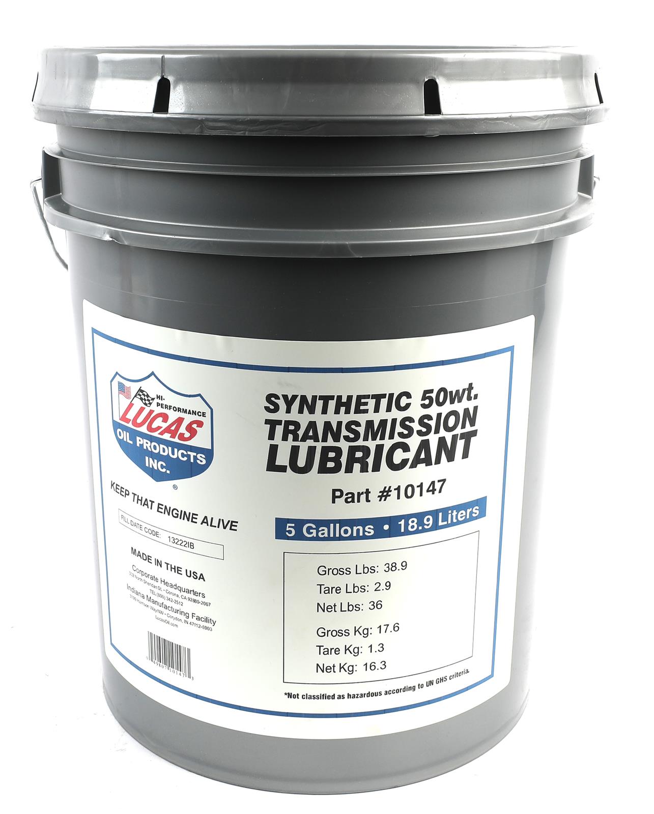 Lucas Oil 10147 Lucas Synthetic Transmission Oil - Zander Auto Parts
