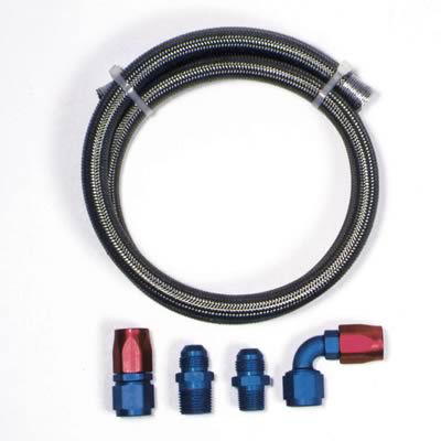 Russell Performance 641020 Russell Pre-Fitted Fuel Pump to Carburetor Kits - Zander Auto Parts