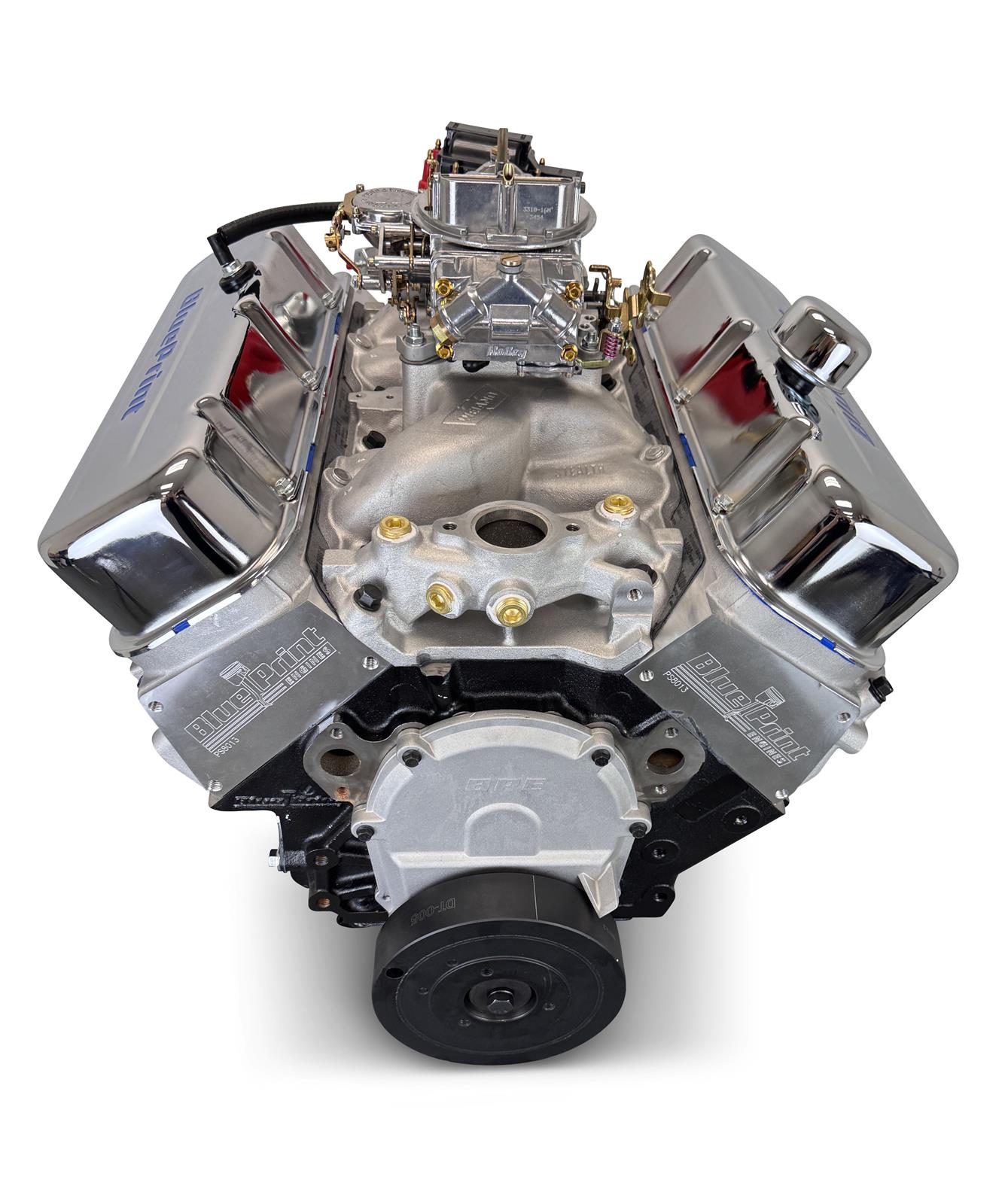 BluePrint Engines BP454CTC BluePrint Engines GM 454 C.I.D. 460 HP Cruiser Dressed Long Block Crate Engines - Zander Auto Parts