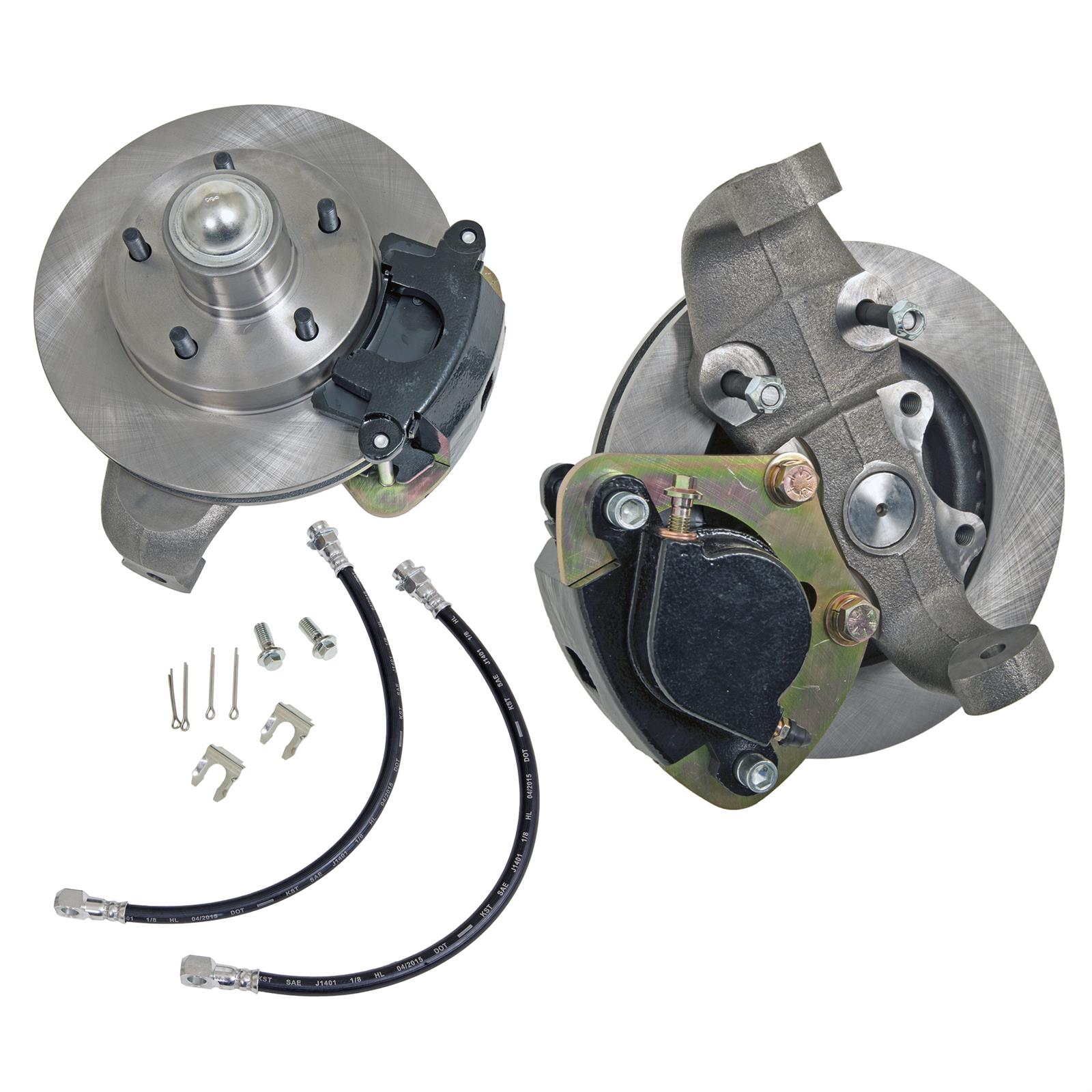 Classic Performance 5557SWBK-D Classic Performance Drop Spindle Brake Kits - Zander Auto Parts
