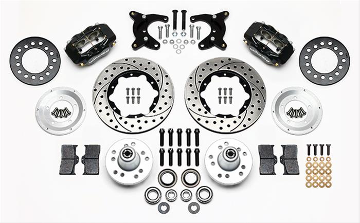 Wilwood Disc Brakes 140-11023-D Wilwood Forged Dynalite Pro Series Front Disc Brake Kits - Zander Auto Parts
