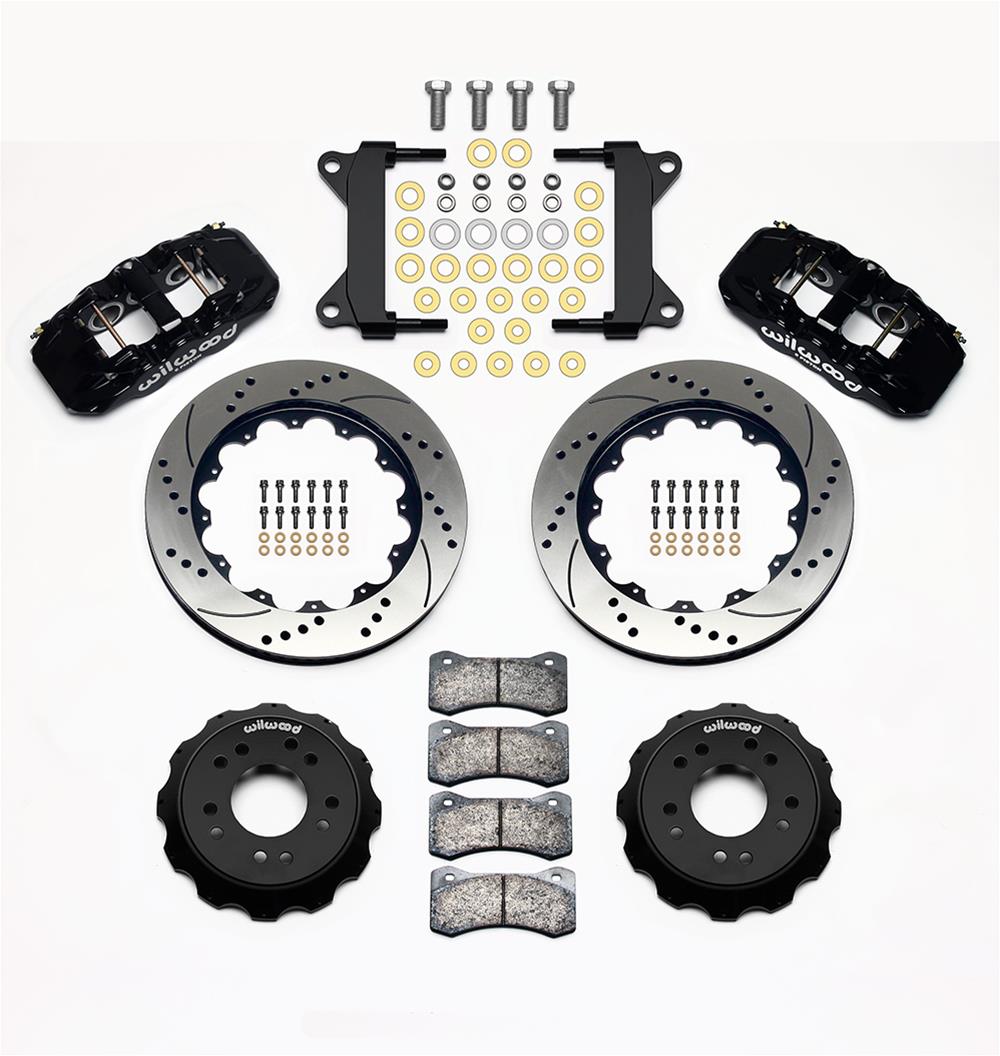 Wilwood Disc Brakes 140-15305-D Wilwood AERO6 Big Brake Front Brake Kits - Zander Auto Parts