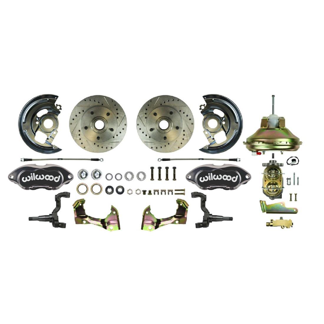 The Right Stuff AFXDC32S The Right Stuff Front Disc Brake Conversion Kits - Zander Auto Parts