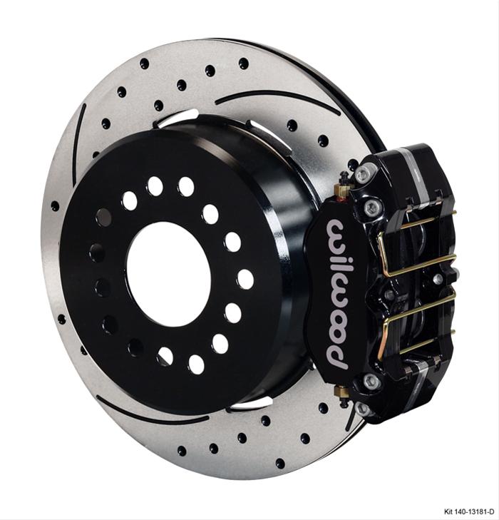 Wilwood Disc Brakes 140-13181-D Wilwood DynaPro Lug-Mount Rear Parking Brake Kits - Zander Auto Parts