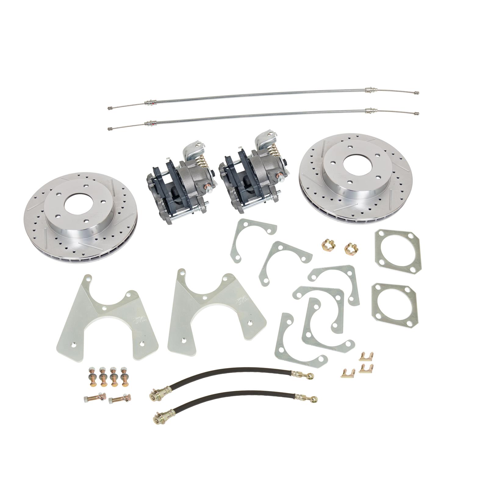 Summit Racing SUM-BK1622-DS Summit Racing™ Rear Drum-to-Disc Brake Conversion Kits - Zander Auto Parts