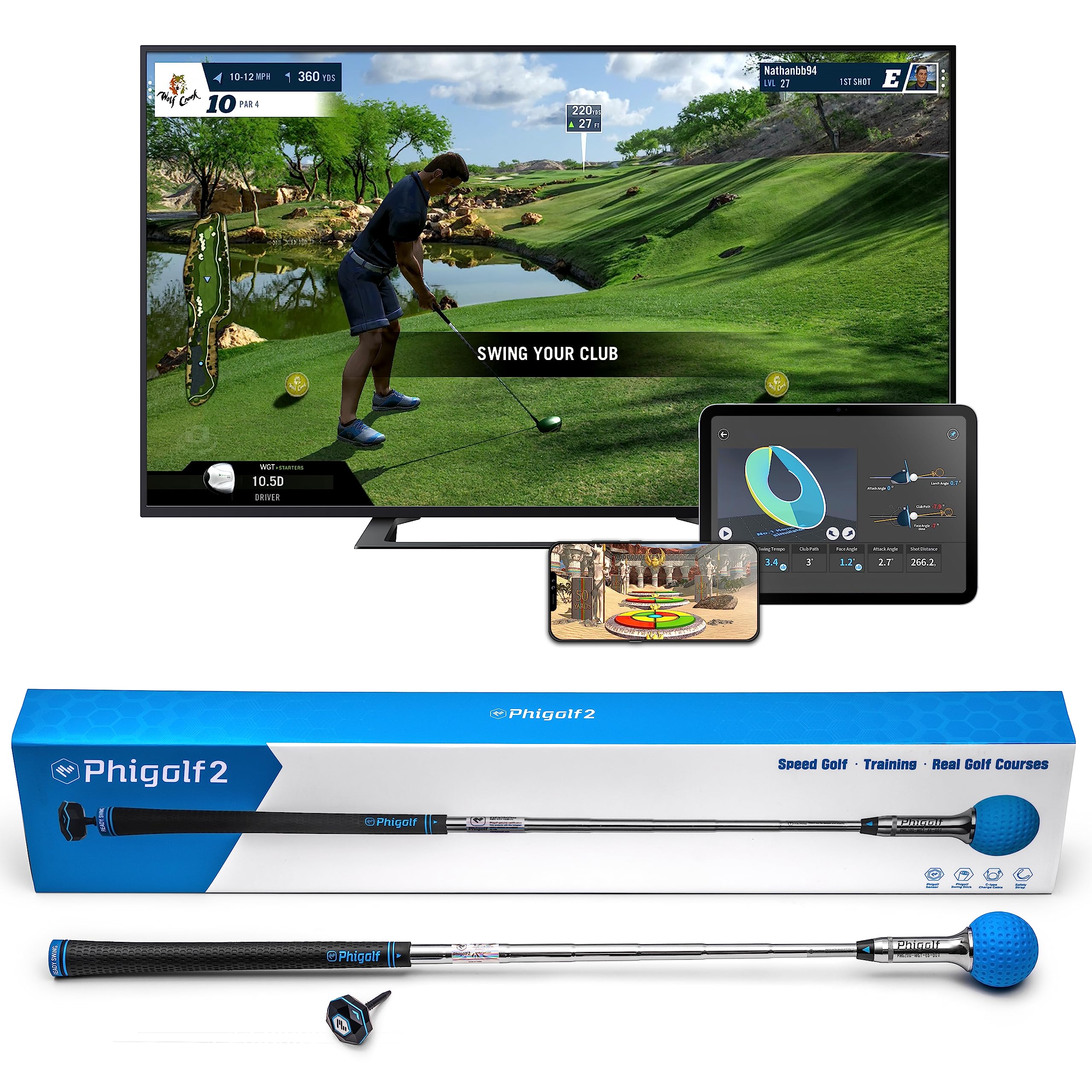 PHIGOLF Phigolf2 Simulator Compatible Smartdevices - Zander Auto Parts