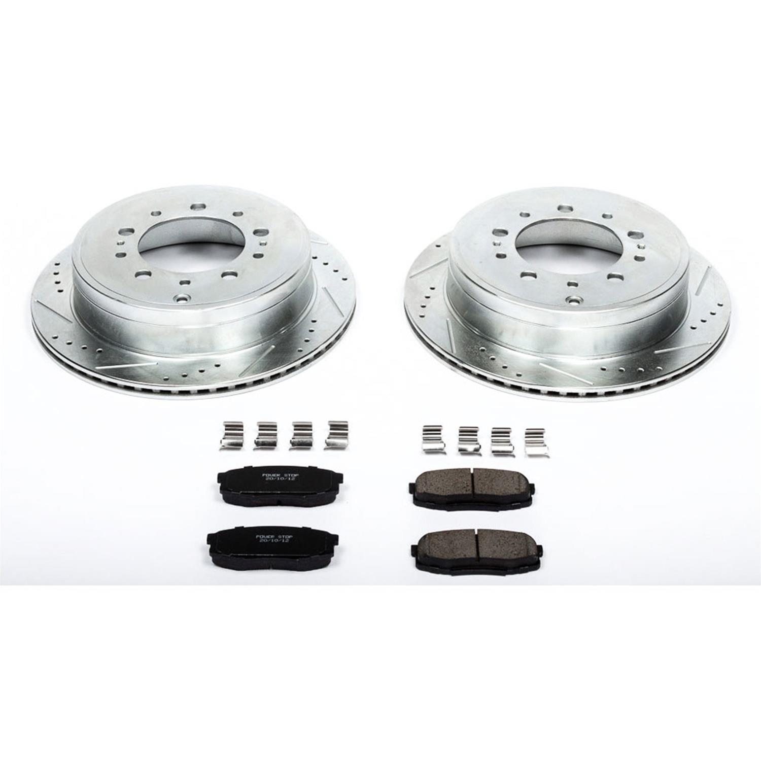 PowerStop K3073 PowerStop Z23 Evolution Sport Brake Upgrade Kits - Zander Auto Parts
