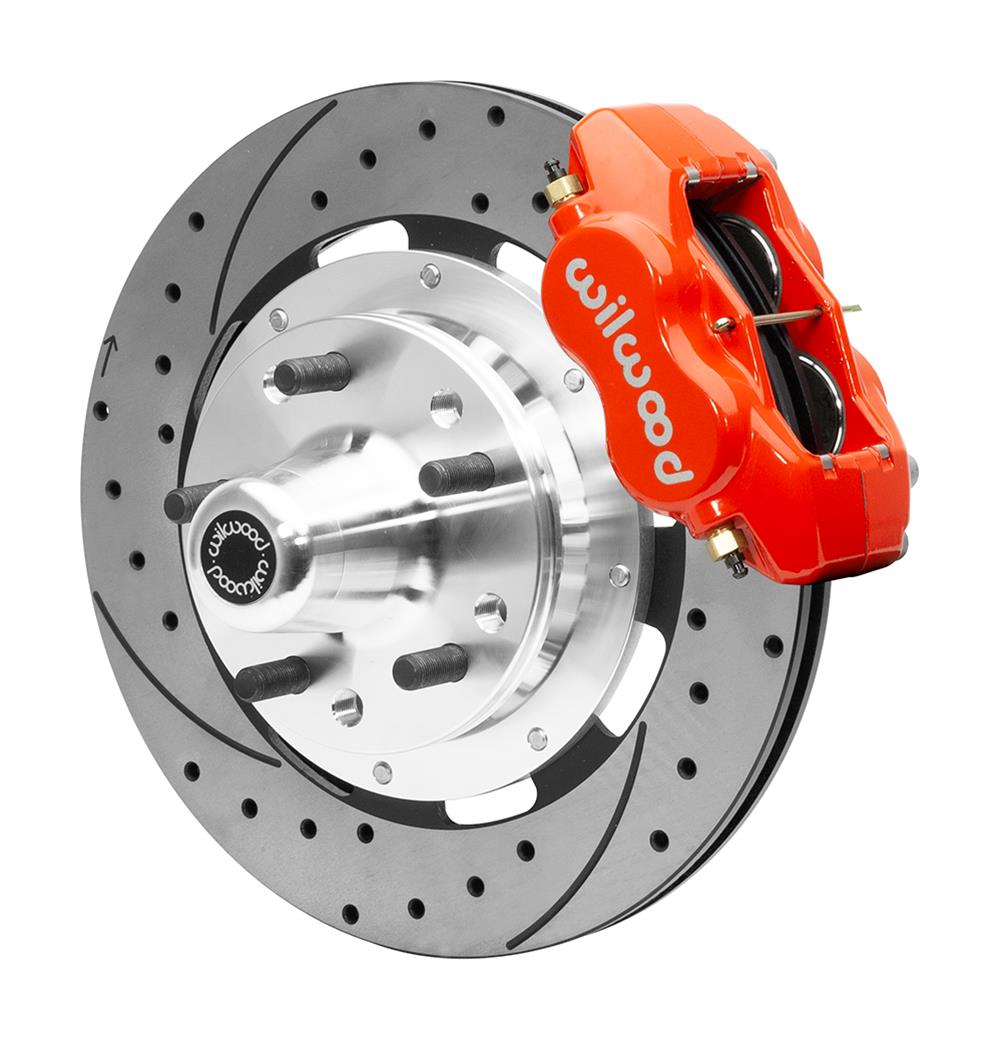 Wilwood Disc Brakes 140-15548-DR Wilwood Forged Dynalite Big Brake Front Brake Kits - Zander Auto Parts