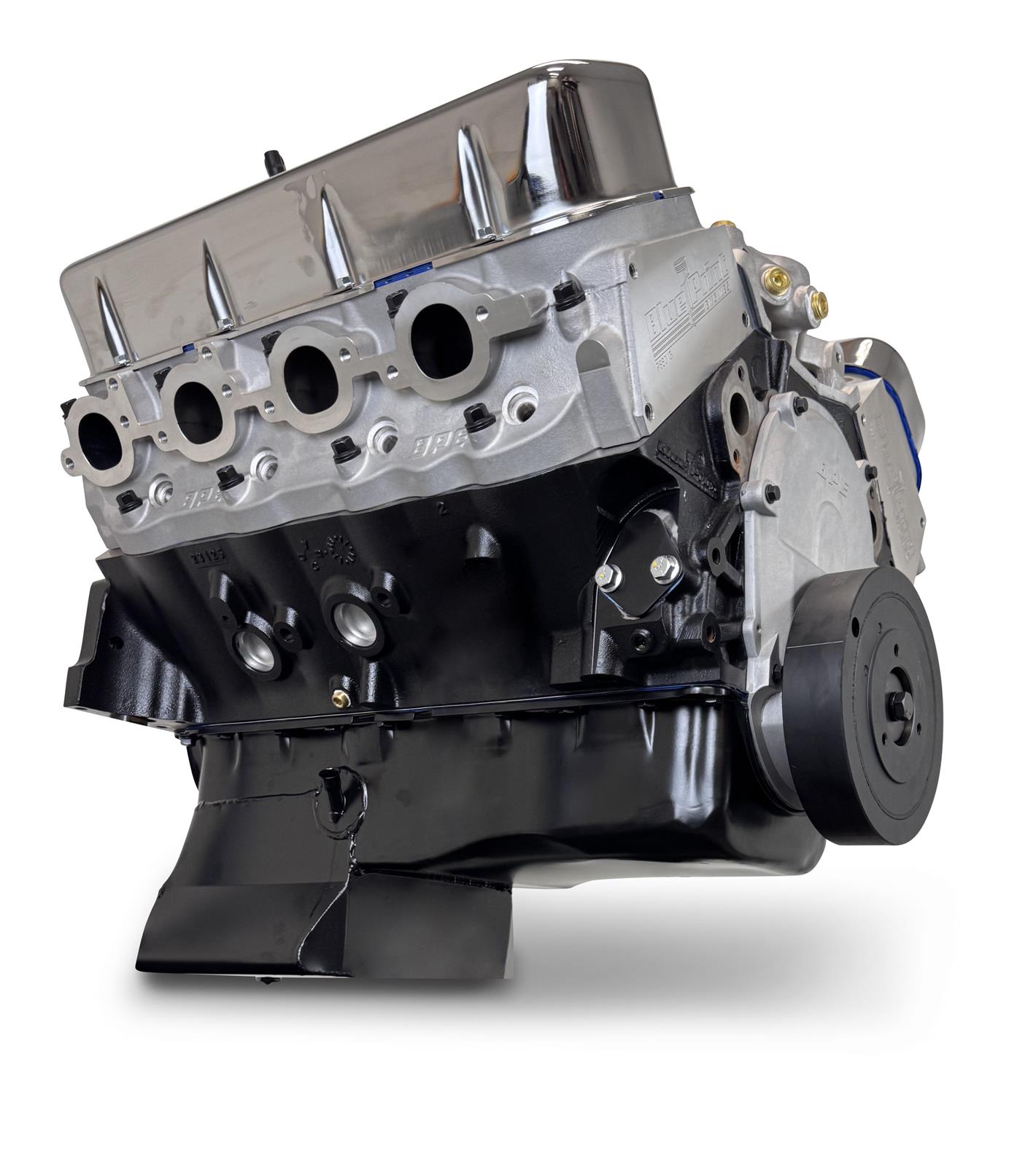 BluePrint Engines BP454CTC BluePrint Engines GM 454 C.I.D. 460 HP Cruiser Dressed Long Block Crate Engines - Zander Auto Parts
