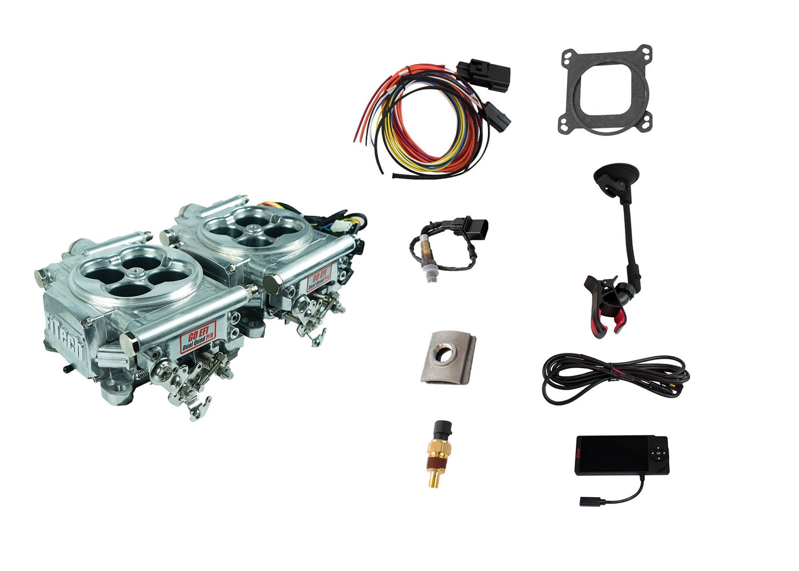 FiTech Fuel Injection 30065 FiTech Go EFI 2x4 PA 1200 HP Fuel Injection Systems - Zander Auto Parts