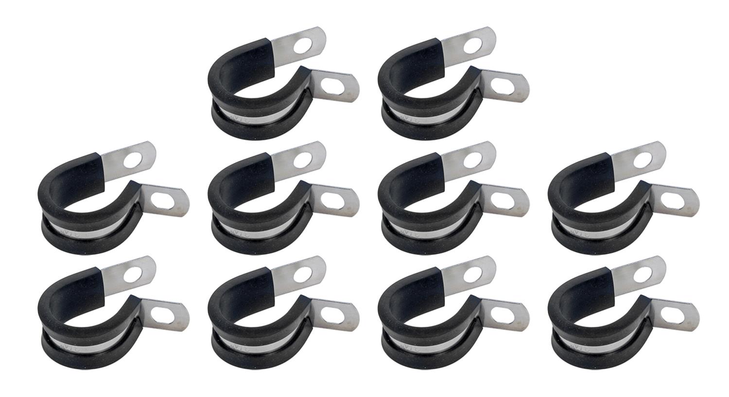 Summit Racing SUM-G1884SS Summit Racing™ Insulated Clamps - Zander Auto Parts