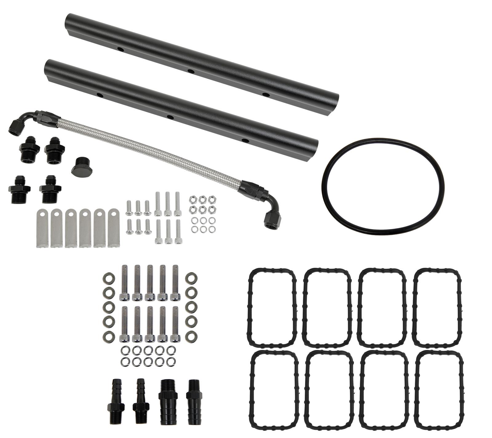 Summit Racing SUM-226123B-G2 Summit Racing™ Max EFI LS Intake Manifolds - Zander Auto Parts