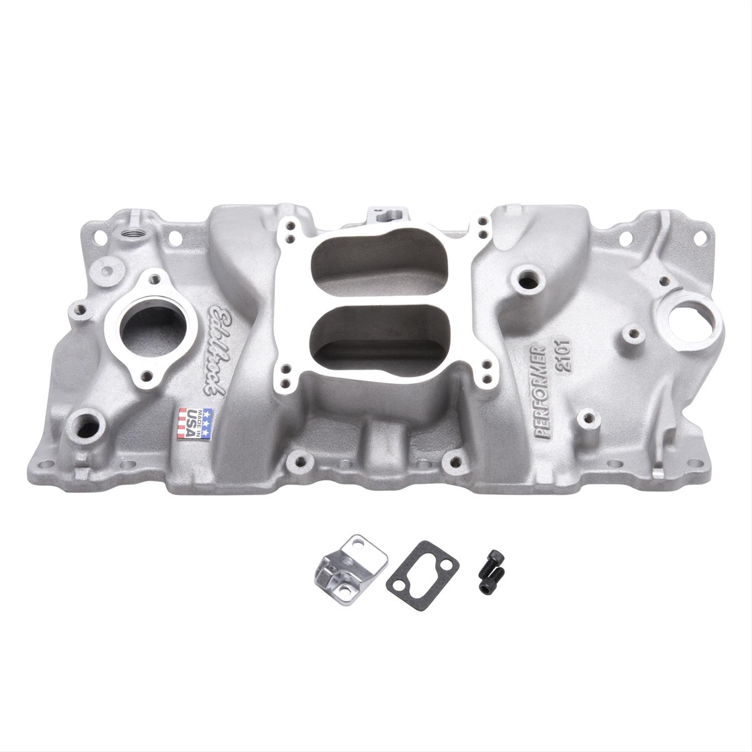 Edelbrock 2101 Edelbrock Performer Intake Manifolds - Zander Auto Parts