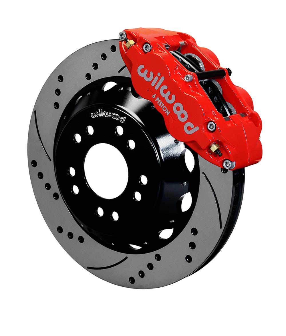 Wilwood Disc Brakes 140-15304-DR Wilwood Forged Narrow Superlite 6R Big Brake Front Brake Kits - Zander Auto Parts