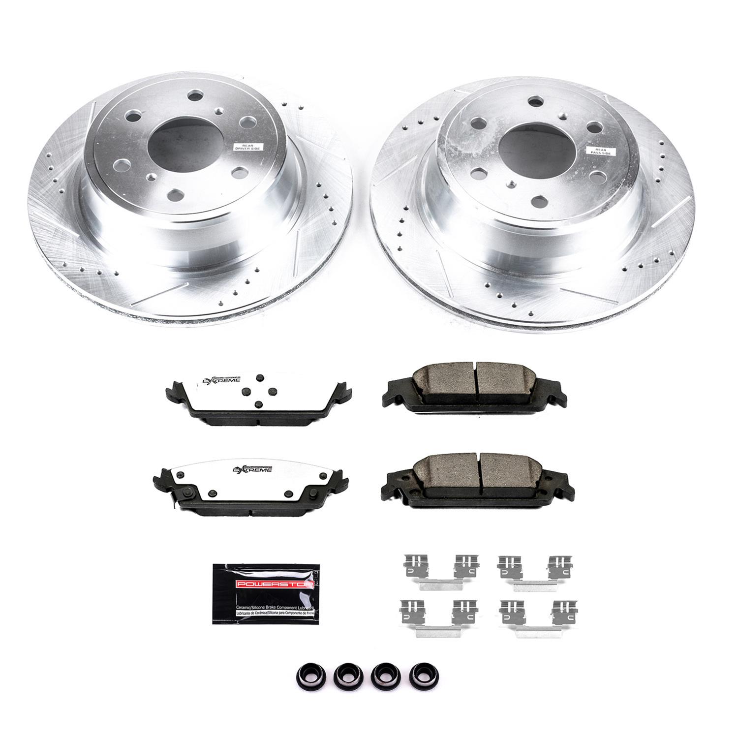 PowerStop K6560-36 PowerStop Z36 Truck and Tow Brake Upgrade Kits - Zander Auto Parts