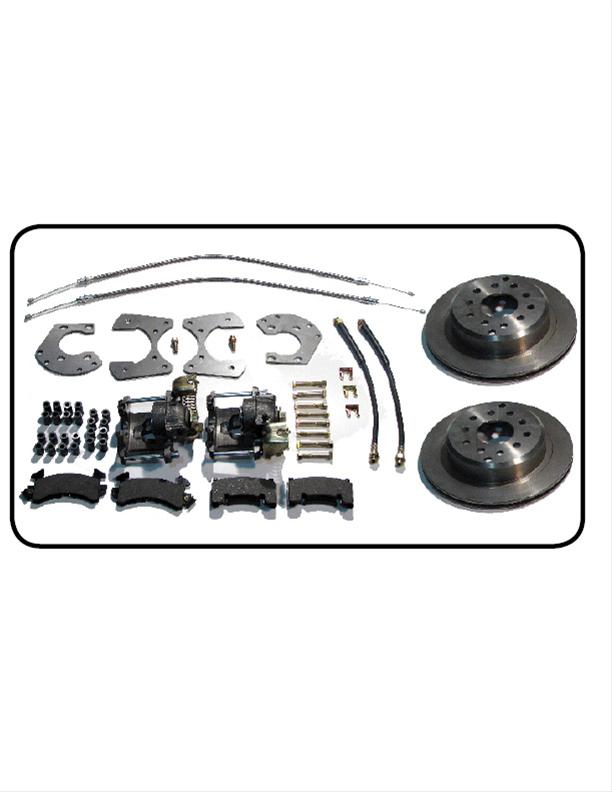 The Right Stuff MDCRD01 The Right Stuff Rear Disc Brake Conversion Kits - Zander Auto Parts