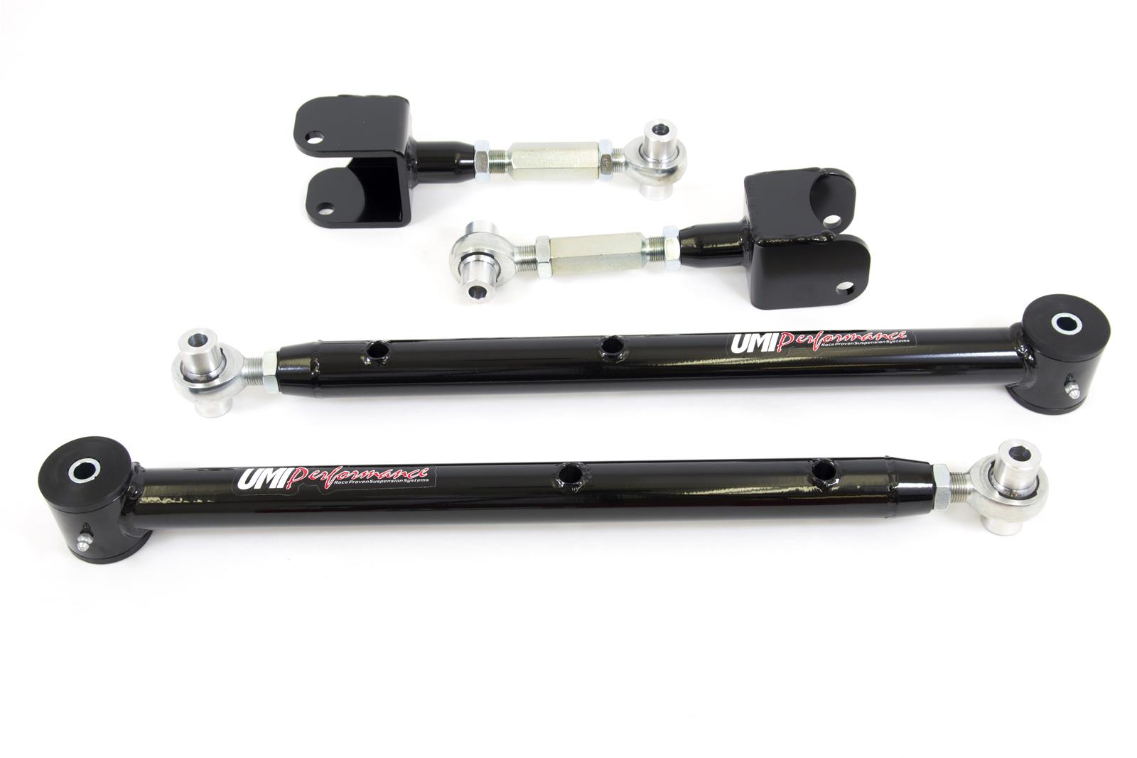 UMI Performance 401417-B UMI Performance Rear Adjustable Upper and Lower Control Arm Kits - Zander Auto Parts