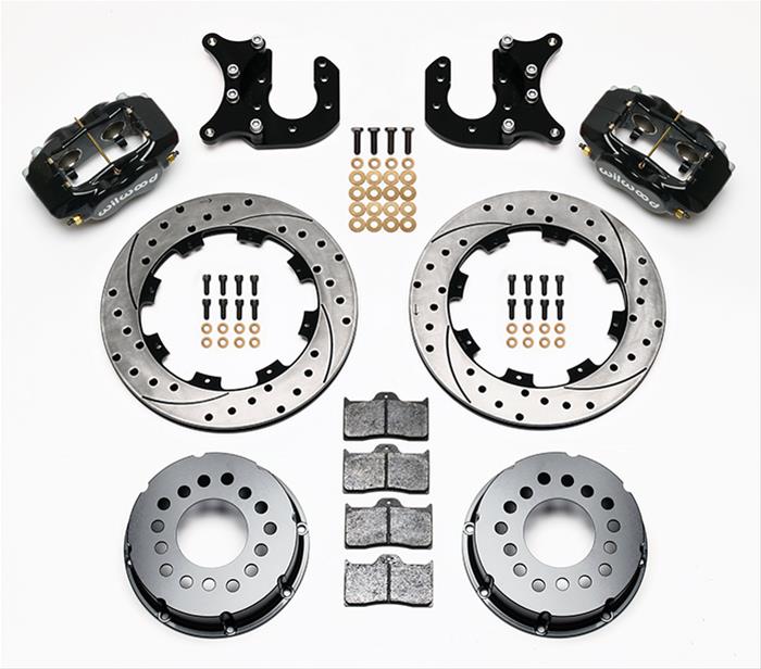 Wilwood Disc Brakes 140-2117-BD Wilwood Forged Dynalite Pro Series Rear Disc Brake Kits - Zander Auto Parts