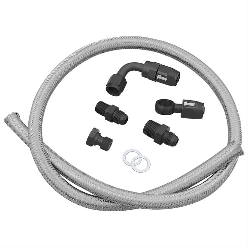 Summit Racing SUM-G3154B Summit Racing™ Aftermarket Pump to Carburetor Fuel Line Kits - Zander Auto Parts