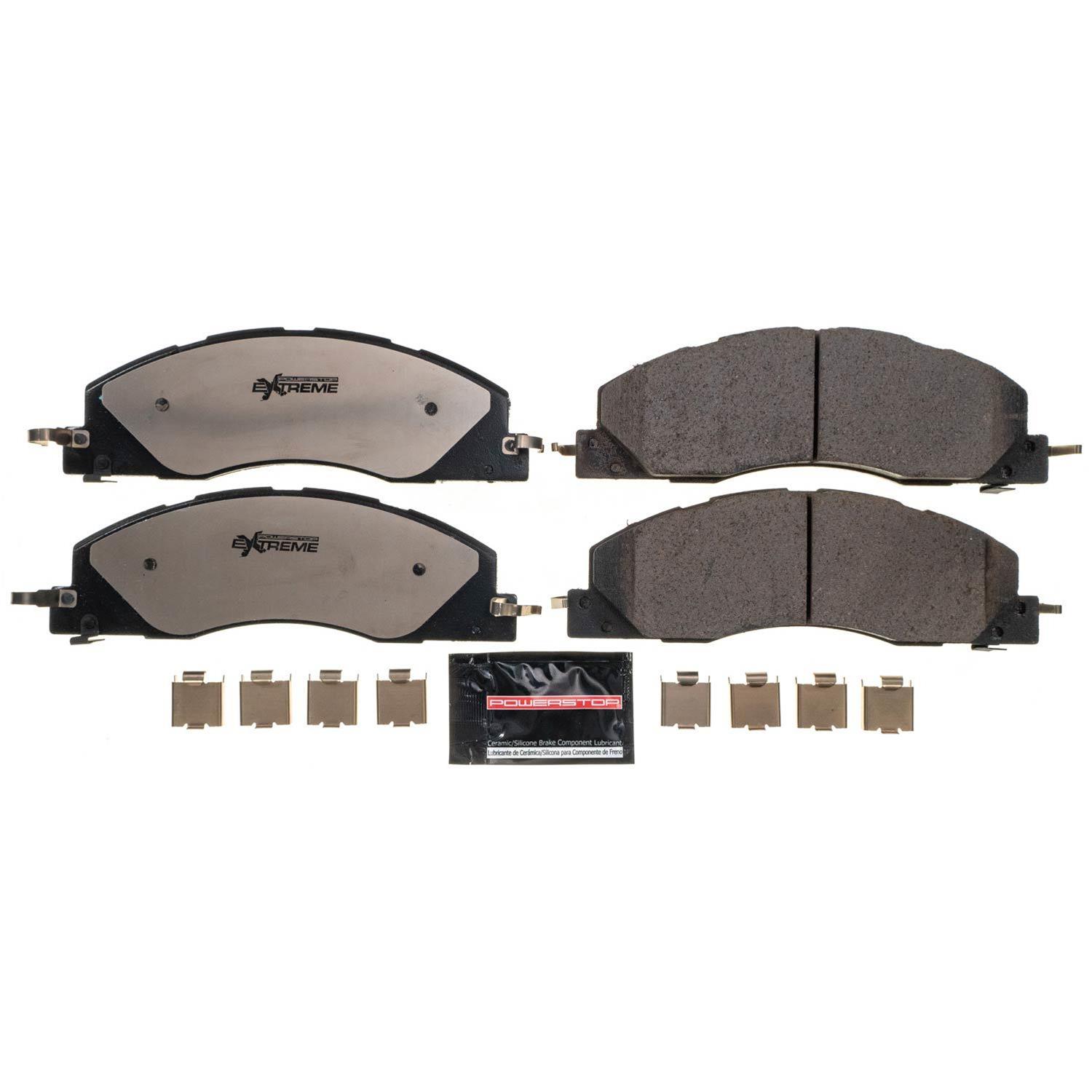 PowerStop Z36-1399 PowerStop Z36 Truck and Tow Brake Pads and Hardware Kits - Zander Auto Parts