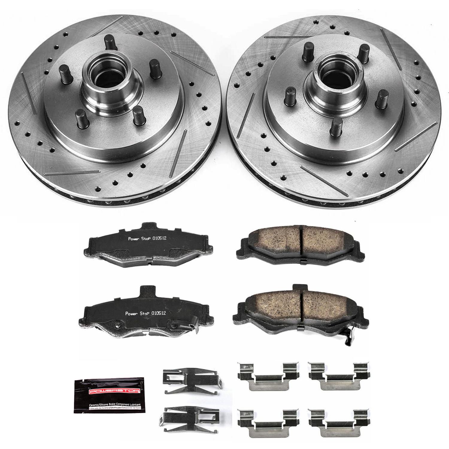 PowerStop K1568 PowerStop Z23 Evolution Sport Brake Upgrade Kits - Zander Auto Parts