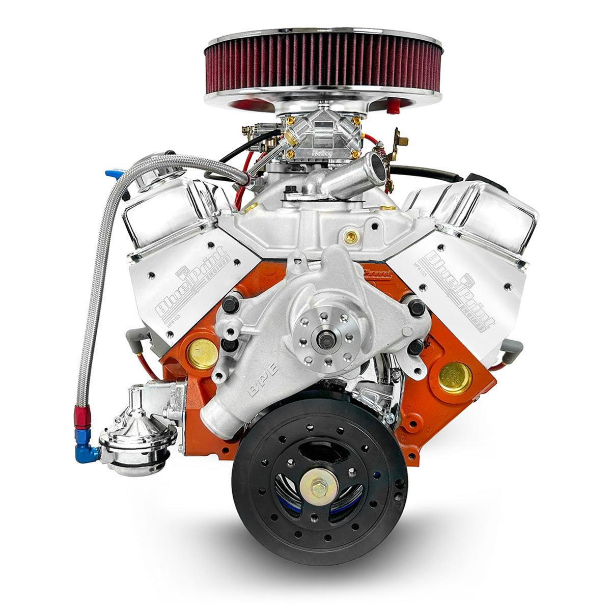BluePrint Engines BP4002CTC1D BluePrint Engines GM 400 C.I.D. 500 HP Dressed Long Block Crate Engines - Zander Auto Parts