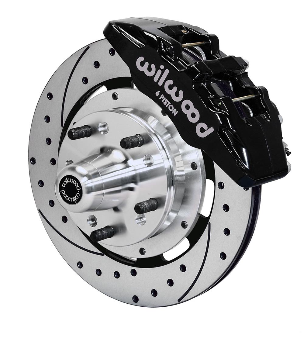 Wilwood Disc Brakes 140-12945-D Wilwood Forged DynaPro 6 Big Brake Front Brake Kits - Zander Auto Parts