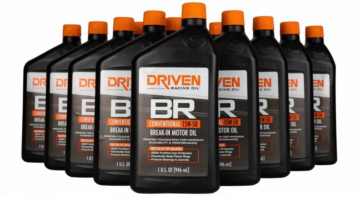 Driven Racing Oil 00106-12 Driven Racing Oil BR50 Break-In Motor Oil - Zander Auto Parts
