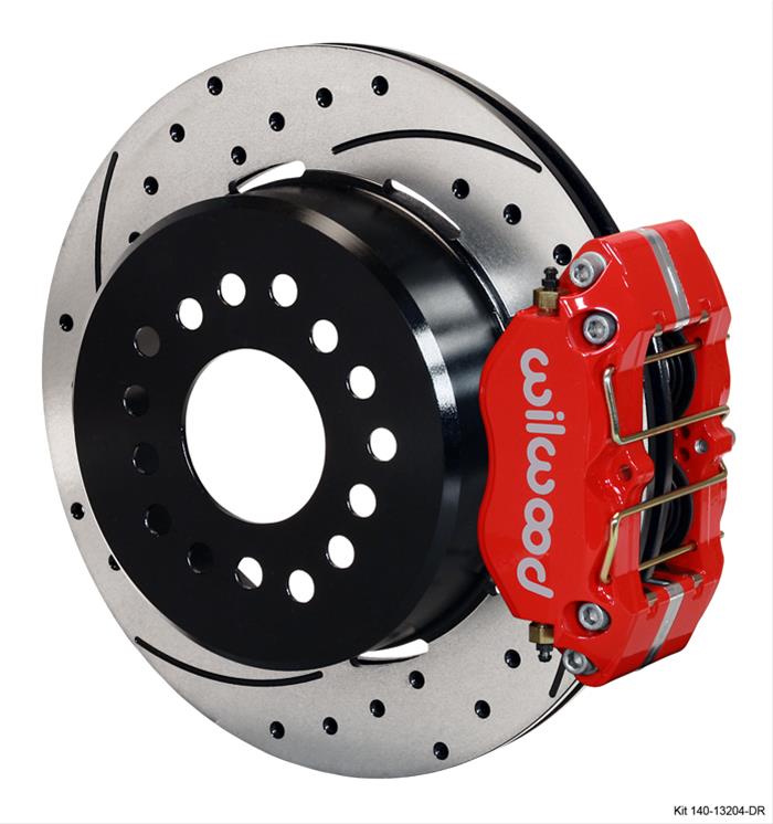 Wilwood Disc Brakes 140-13204-DR Wilwood DynaPro Dust-Boot Rear Parking Brake Kits - Zander Auto Parts