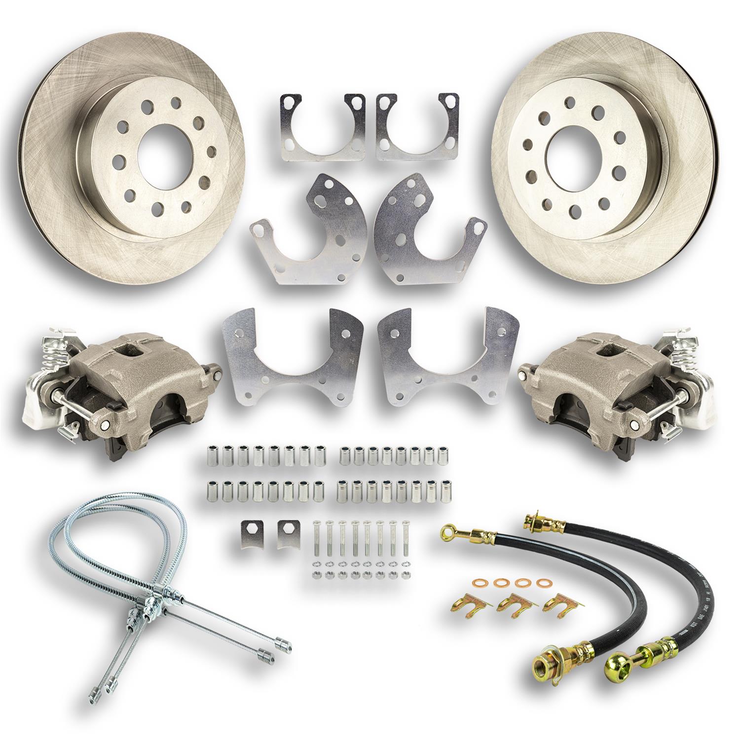 The Right Stuff ZDCRD01 The Right Stuff Rear Disc Brake Conversion Kits - Zander Auto Parts