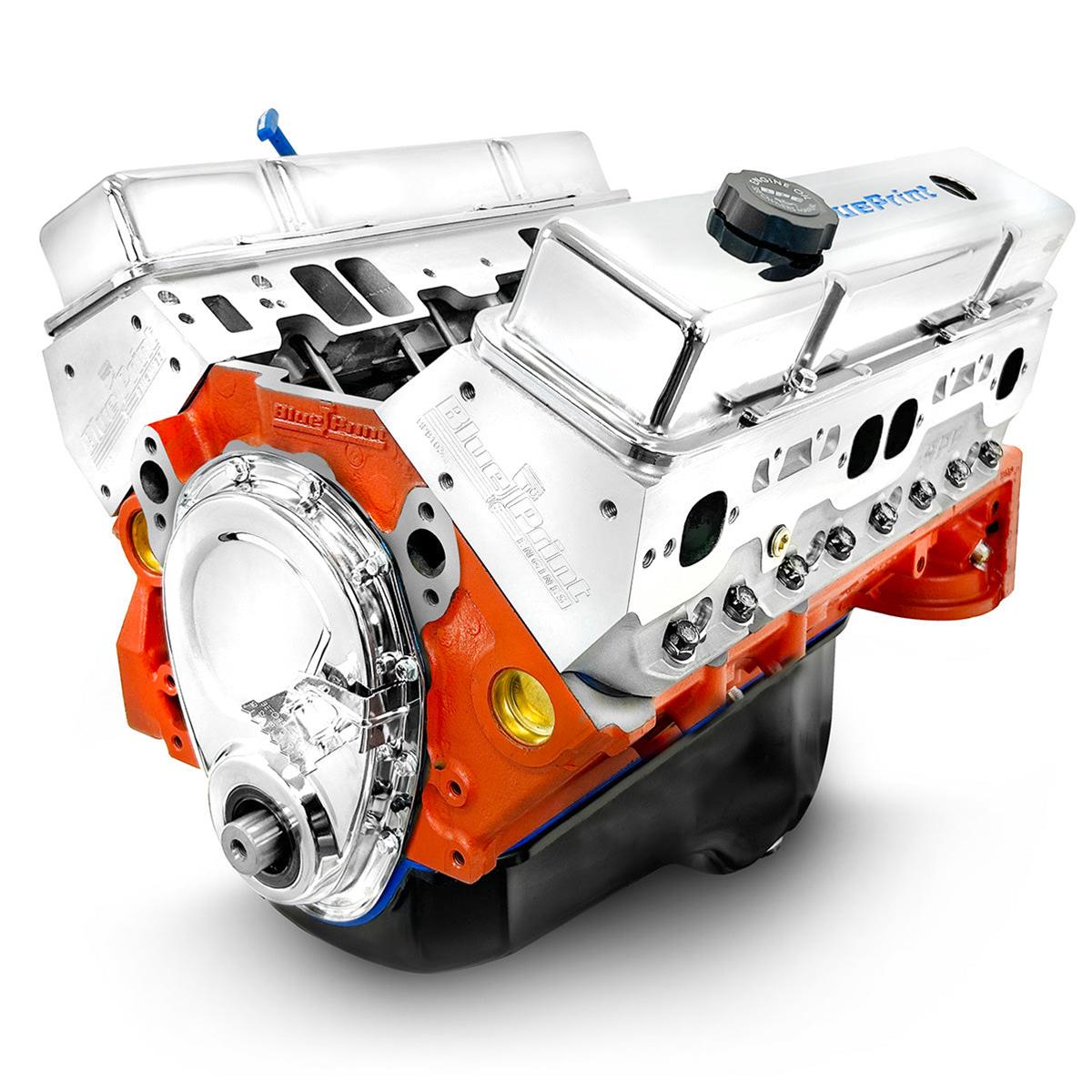 BluePrint Engines BP4002CT1 BluePrint Engines GM 400 C.I.D. 500 HP Base Long Block Crate Engines - Zander Auto Parts